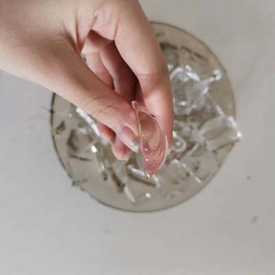90KG 휴대용 맞춤형 공기 냉각 Crescent Ice Machine 680*690*1000