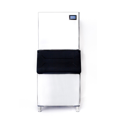 280kg/24hrs 물 냉각 전기 터치 패드 컨트롤 패널과 Crescent Ice Cube Maker