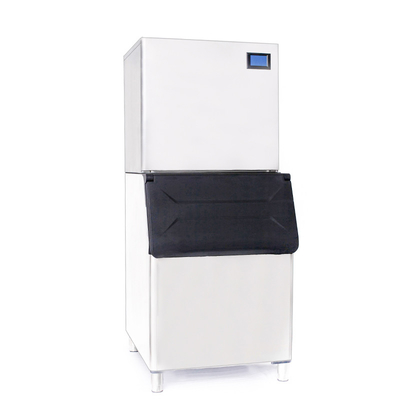 280kg/24hrs 물 냉각 전기 터치 패드 컨트롤 패널과 Crescent Ice Cube Maker