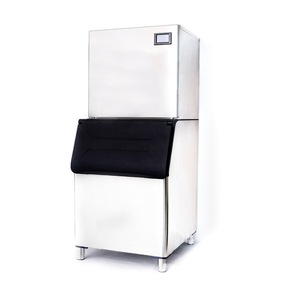 280kg/24hrs 물 냉각 전기 터치 패드 컨트롤 패널과 Crescent Ice Cube Maker
