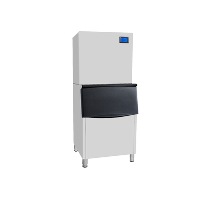 280kg/24hrs 물 냉각 전기 터치 패드 컨트롤 패널과 Crescent Ice Cube Maker