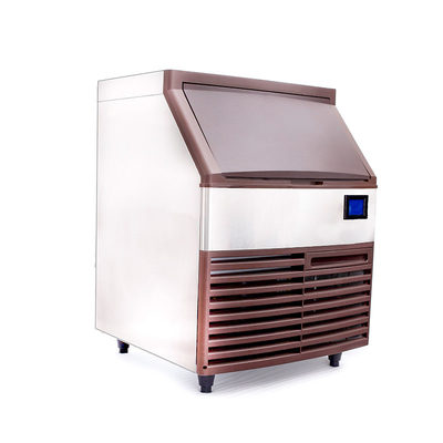 간단한 작동 50Kg 공기 냉각 큐브 아이스 메이커 기계 산업용 애플리케이션