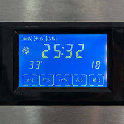 LZ-80 440W 실린더 얼음 만드는 기계 하루에 상업용 36kg을 사용