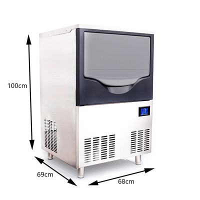 620w 65 KG LZ-200 월반기 얼음 만드는 기계 680*690*1000mm