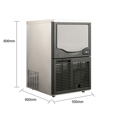 비트저 압축기 100kg 24시간 LZ-220 전기 얼음 기계 공기 냉각 곡성 얼음 제조기