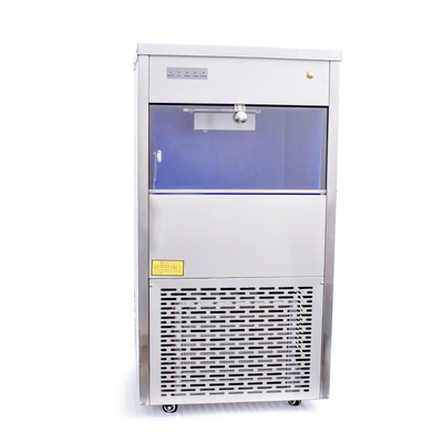 100Kg Per Day 에너지 절약 스테인리스 스노우 플라크 아이스 머신 가정용 500*520*950mm