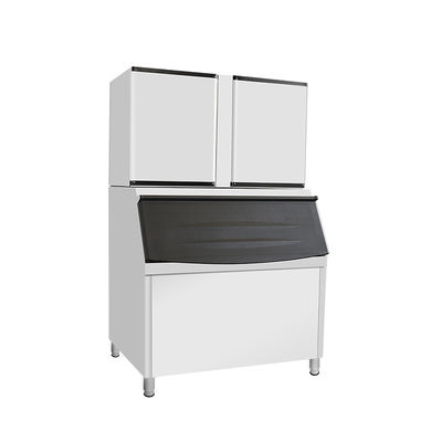 상업용 얼음 큐브 제조 기계 LZ-2000 900kg 24시간 얼음 제조 용량 및 예비 부품