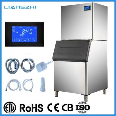 220kg Daily Split Granular Ice Maker LZ-500 전기 전류 4.5A를 가진 상업용 얼음