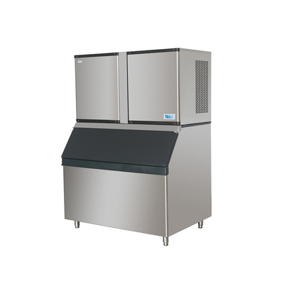 220KG 24시간 LZ-1500 프로페셔널 아이스 메이커 머신 680kg 아이스 큐브의 고출력