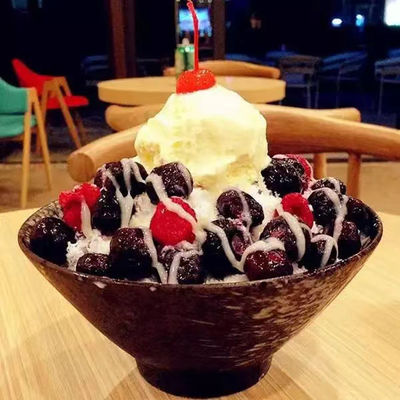 물 냉각 1800W LZ-620 눈송이 우유 기계 눈 Bingsu 기계 300kg 24시간