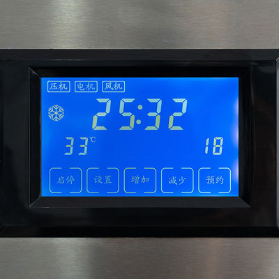 산업 환경에서 빠른 얼음 생산을 위해 강력한 200KG 얼음 큐브 기계 LZ-500