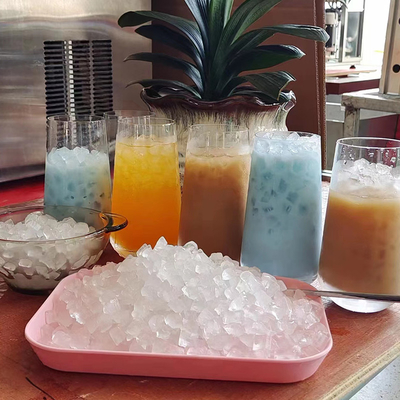 Bingsu 물 얼음용 120kg 다기능 휴대용 얼음 기계