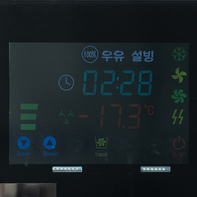 400*580*660mm 68kg LZ-520형 눈 얼음 제조기 220kg 24시간 상업용 식용 기계