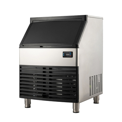 660*720*820mm LZ-150 공기 냉각 상업용 얼음 기계 바 얼음 제조 기계 큐브 제조