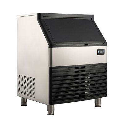 660*720*820mm LZ-150 공기 냉각 상업용 얼음 기계 바 얼음 제조 기계 큐브 제조