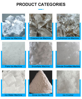 고생산성 500kg 매일 LZ-1000 식품 저장용 곡성 얼음 기계 장수성