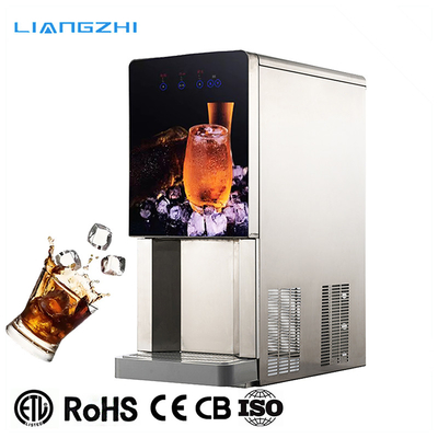 220V KS-120 자동 얼음 물 분배기 얼음 제조기 120kg/일 생산 용량
