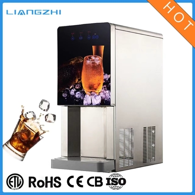 220V KS-120 자동 얼음 물 분배기 얼음 제조기 120kg/일 생산 용량